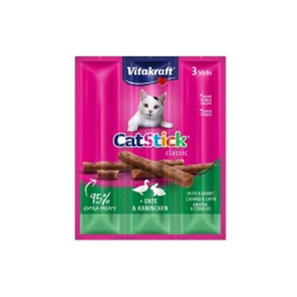 Vitakraft Cat Stick 18g 3x6 Tavşanlı Ördekli