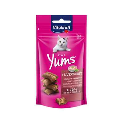 Vitakraft Yumuşak Kedi Ödül Ciğerli 40gr 9