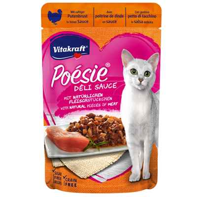 Vitakraft Poesie Deli Sauce Pouch Kedi Maması Hindi Etli 85 G