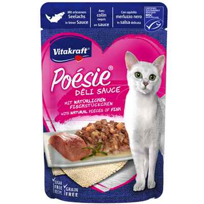 Vitakraft Poesie Coalfish Pouch Kedi Maması 85G