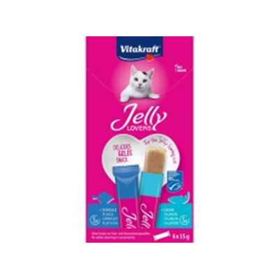 Vitakraft Jelly Lov.Somon Pisi Balığı Jöle Kedi Ödülü 6x15g
