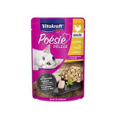 Vitakraft Poésie DéliGelee Kedi Maması Tavuklu 85g