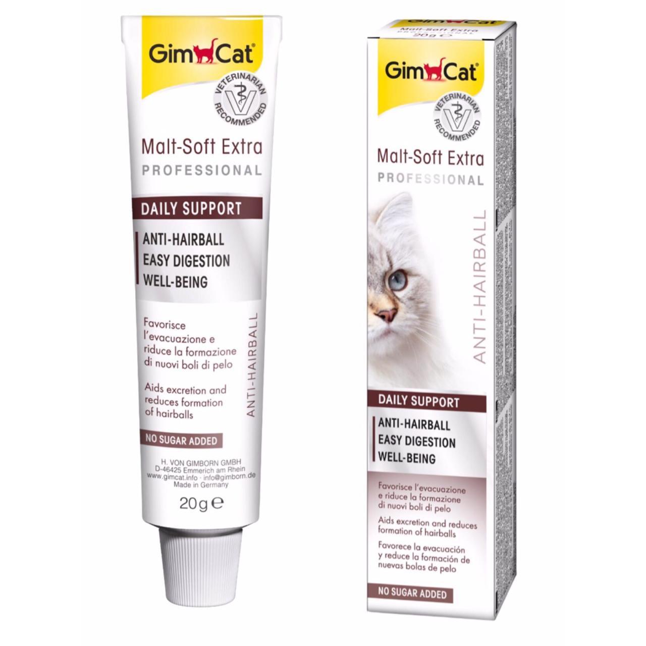 Gimcat Malt Soft Extra Tüy Yumaği Attiran Kedi Macunu 20 Gr