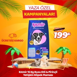 Kıtmir 15 Kg Kuzu Etli Pirinçli Premium Yetişkin Köpek Maması