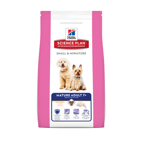 Hills Science Plan Tavuklu Küçük & Minyatür Irk Yaşlı Köpek Maması 1.5 Kg