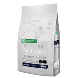 Nature's Protection Adult Kümes Hayvanlı Siyah Tüylü Yetişkin Köpek Maması 10 Kg