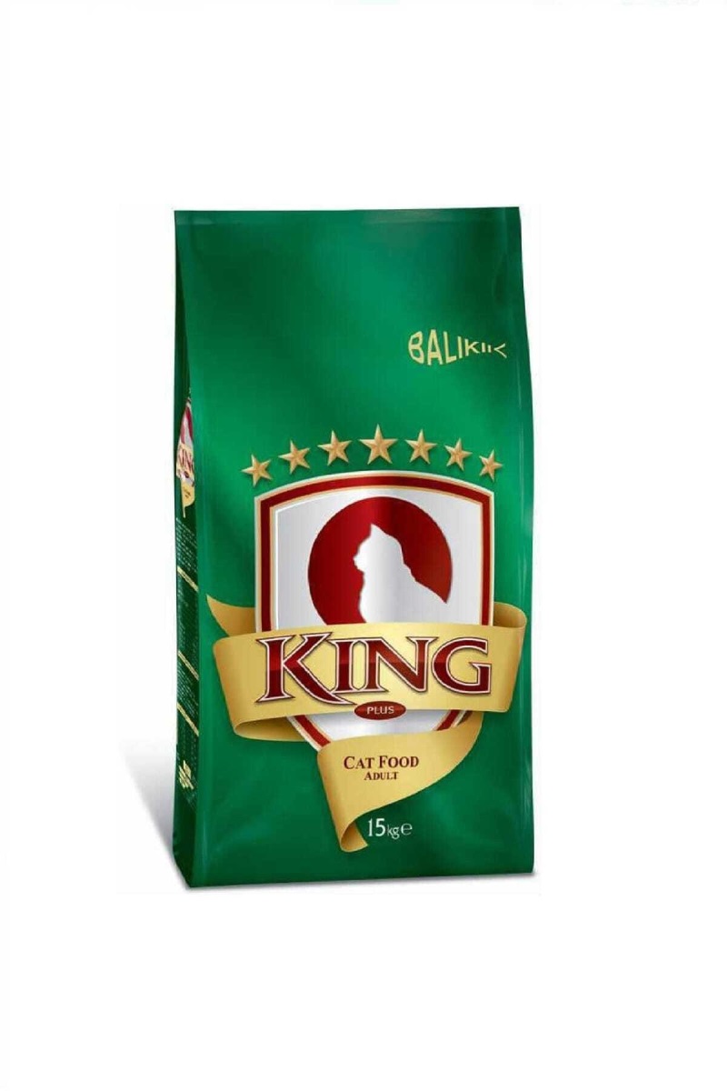 5 Kg (Açık Paket) King Balıklı Yetişkin Kedi Maması