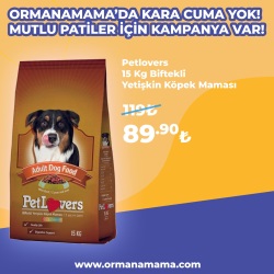 Petlovers Biftekli 15 Kg Yetişkin Köpek Maması