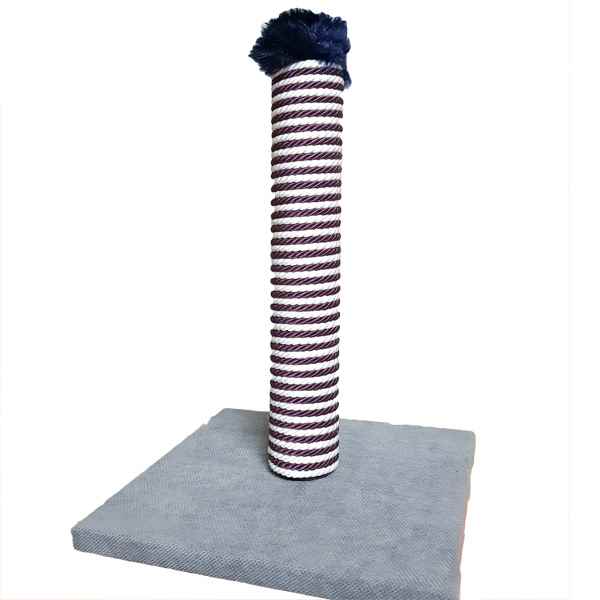 Kedi Tırmalama Bordo-Beyaz Saçaklı