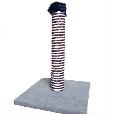 Kedi Tırmalama Bordo-Beyaz Saçaklı