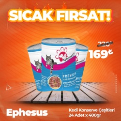 Ephesus As 415Gr x 24 Adet Kedi Konserve Çeşitleri