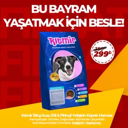 Kıtmir 15 Kg Kuzu Etli ve Pirinçli Yetişkin Köpek Maması