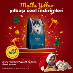 Winny Premium Puppy 15 Kg Yavru Köpek Maması 