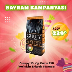 Guupy 15 Kg Kuzu Etli Yetişkin Köpek Maması