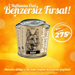 Pancho 415 gr x 20 Adet Köpek Konserve Çeşitleri