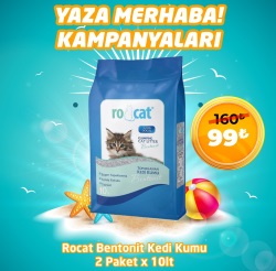 Rocat Topaklanan Kedi Kumu 2 x 10lt