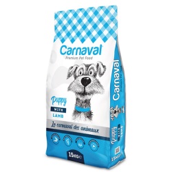 Carnaval Premium Kuzu Etli ve Pirinçli Yavru Köpek Maması 15kg