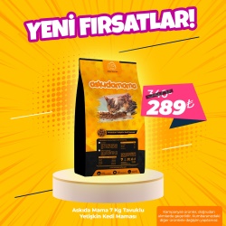 Askıda Mama 7 Kg Tavuklu Yetişkin Kedi Maması