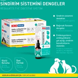 KIKI Excellent Kedi ve Köpek İçin Probiyotik Şurup 50 ml