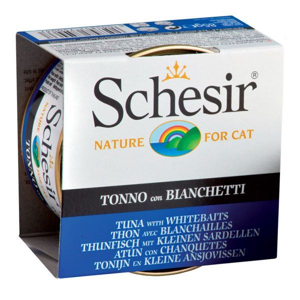 Schesir Jel İçinde Ringa&Ton Balikli Konserve Kedi Mamasi 85 Gr