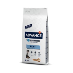 Advance Light Tavuk ve Pirinçli Kilolu Büyük Irk Yetişkin Köpek Maması 14kg