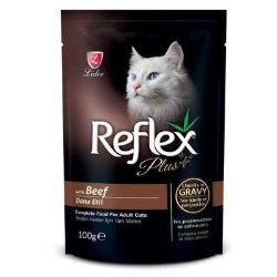 Reflex Plus 100 gr Pouch Kedi Yaş Mama Çeşitleri x 20 Adet