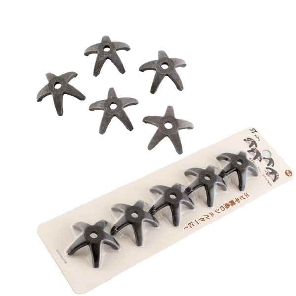 Karides Seramik Deniz Yıldızı 5 Li 4 cm