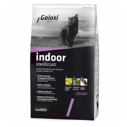 Golosi Indoor Somonlu Pirinçli Kısırlaştırılmış Yetişkin Kedi Maması 20 Kg