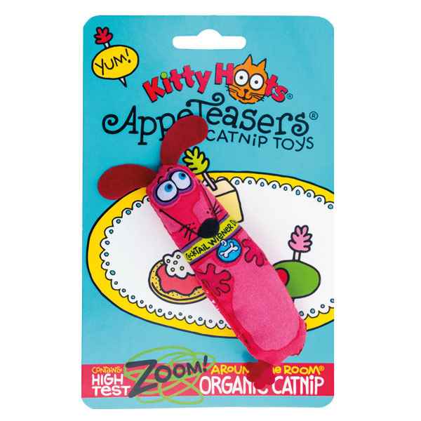 Kitty Hoots Kedi Oyuncağı Coktail Wiener Dog 10 cm