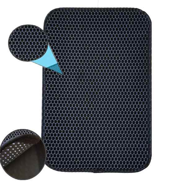 Pets Elekli Kum Toplama Paspası Siyah 58x76cm