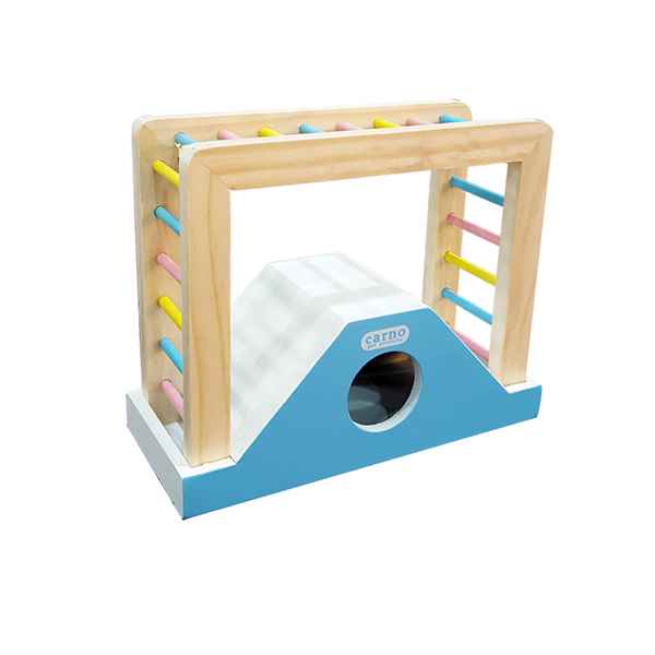 Carno Ahşap Merdiven Hamster Oyuncağı 19,5x15,5x8,5 cm