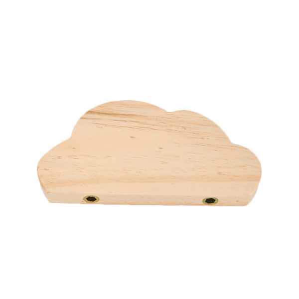 Carno Kemirgenler İçin Naturel Ahşap Kafes Rafı No 522