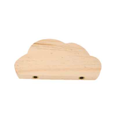 Carno Kemirgenler İçin Naturel Ahşap Kafes Rafı No 522