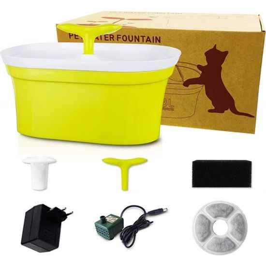 3 in 1 Çift Çıkışlı Kedi Suluğu RK 65