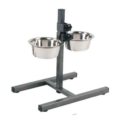 Pawise Ayarlanabilir Mama Kabı 350 Ml x2