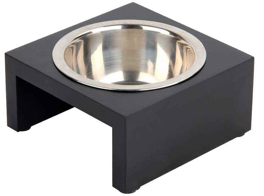 Pawise Ahşap Standlı Mama - Su Kabı 200 Ml