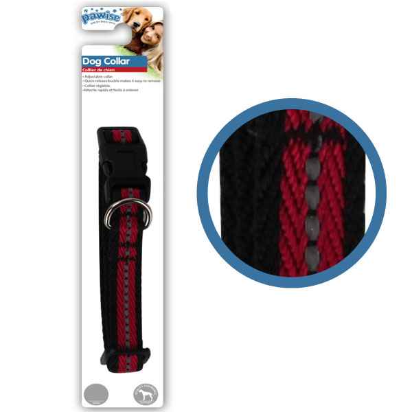 Pawise Refrektörlü Köpek Boyun Tasması M