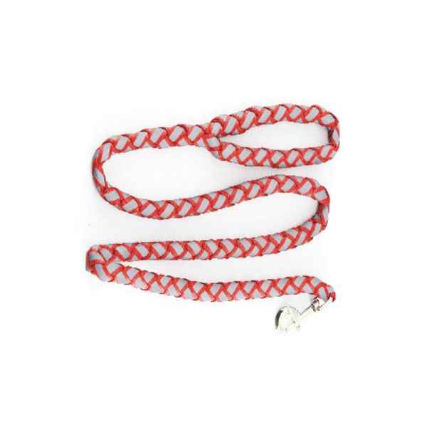 Pawise Dog Reflect.Leash S(10Mm X 120Cm) Kırmızı