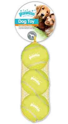 Pawise Sesli Tenis Topu 19,5 Cm 3 Adet