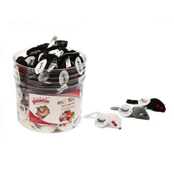 Pawise Kedi Oyuncağı Peluş Fare 2" 120 Adet Kutulu