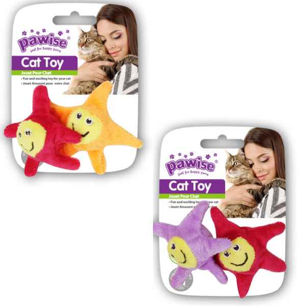 Pawise Yıldız Kedi Oyuncağı 8 cm (2 li Paket)