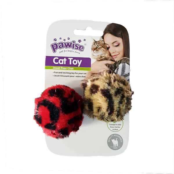 Pawise Leopar Catnip Top 2 Adet