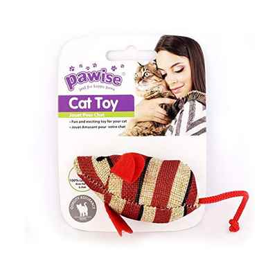 Pawise Kedi Oyuncağı Striped Cat Toy-Fare