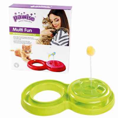 Pawise Plastik Parkur Oyuncak Great Fun Cat Toy