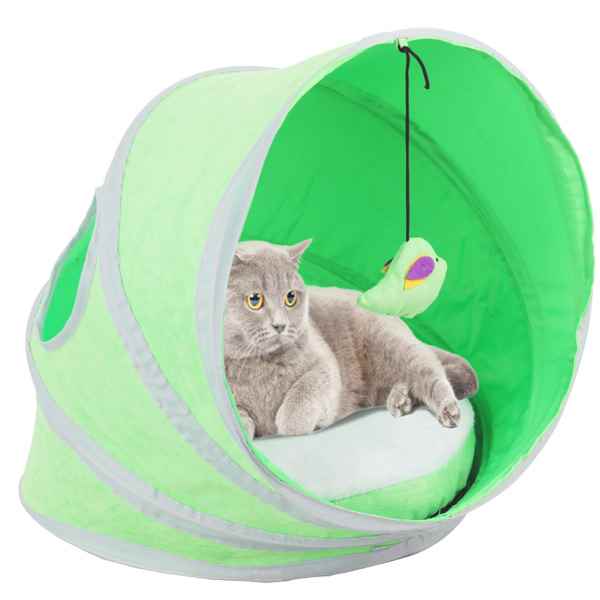 Pawise Kedi Çadırı Yataklı 38x38x43 cm