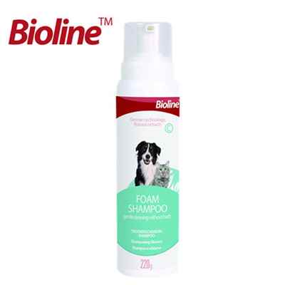 Bioline Kedi ve Köpek Köpük Şampuan 220 Gr