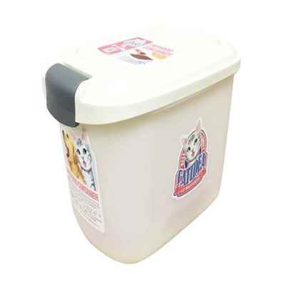 Cat Idea Mama Saklama Kabı 15 Kg Krem