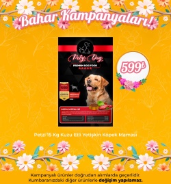 Petzi 15 Kg Kuzu Etli Yetişkin Köpek Maması