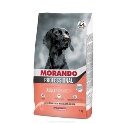 MORANDO PROFESSIONAL YETİŞKİN SOMONLU PİRİNÇLİ 7 PLUS KÖPEK MAMASI 4 KG