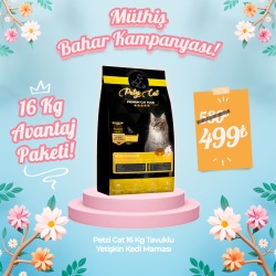 Petzi 16 Kg Tavuklu Yetişkin Kedi Maması ( Avantaj Paketi )